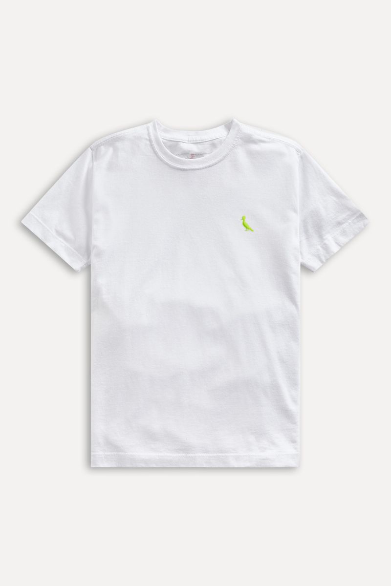 Camiseta Mini Pica Pau Bordado Neon